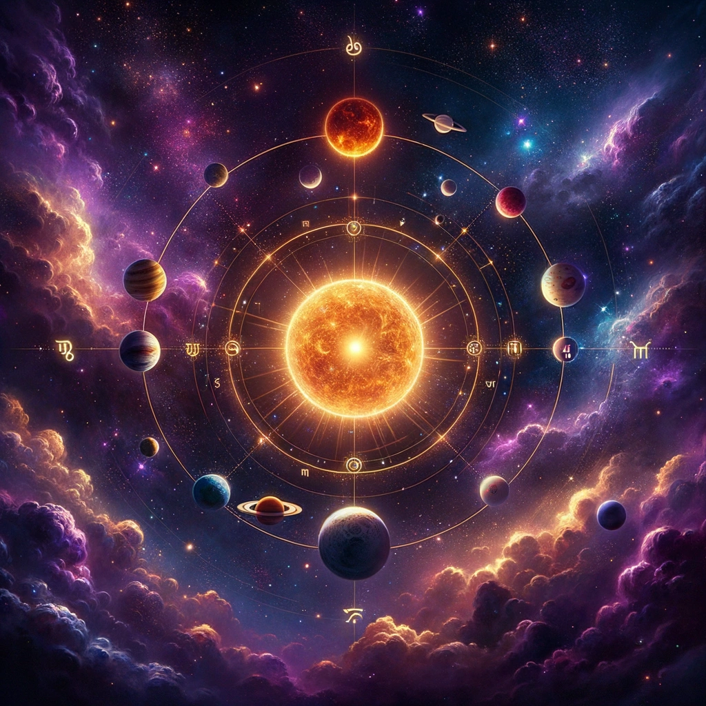 Vedic Astrology Solar System Explorer